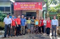 Vedan Việt Nam tiếp tục trao "nhà Chữ Thập đỏ" tại Đồng Nai