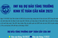 IMF hạ dự báo tăng trưởng kinh tế toàn cầu năm 2023
