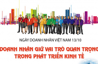 Ngày Doanh nhân Việt Nam 13/10: Doanh nhân giữ vai trò quan trọng trong phát triển kinh tế