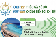 COP27 thúc đẩy nỗ lực chống biến đổi khí hậu