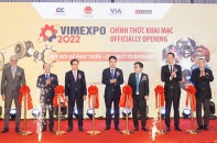 Khai màn VIMEXPO 2022 - Triển lãm quốc tế lần thứ 3 về công nghiệp hỗ trợ và chế biến chế tạo