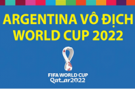 Đường đến ngôi vô địch World Cup 2022 của đội tuyển Argentina