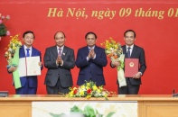 Công bố quyết định bổ nhiệm hai Phó thủ tướng Chính phủ