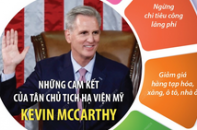 Những cam kết của Tân Chủ tịch Hạ viện Mỹ Kevin McCarthy