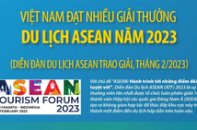 Việt Nam đạt nhiều giải thưởng Du lịch ASEAN năm 2023