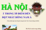 Hà Nội lọt Top 10 điểm đến đẹp nhất Đông Nam Á