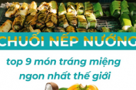 Chuối nếp nướng - Top 9 món tráng miệng ngon nhất thế giới