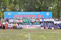 Giải bóng đá "Cúp Vedan" 2023: Sân chơi nâng cao sức khỏe, thắt chặt tình đoàn kết