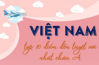 Việt Nam - Top 10 điểm đến tuyệt vời nhất châu Á