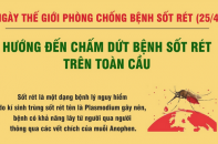 Ngày Thế giới phòng chống sốt rét 25/4: Hướng đến chấm dứt bệnh sốt rét trên toàn cầu