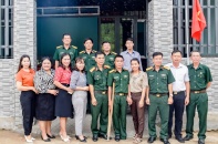 Vedan Việt Nam chung sức hỗ trợ sửa chữa nhà cho quân nhân bị thương khi làm nhiệm vụ