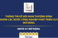 Thông tin về Hội nghị thượng đỉnh Nhóm các nước công nghiệp phát triển (G7) mở rộng