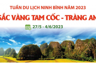 Tuần du lịch Ninh Bình năm 2023: Sắc vàng Tam Cốc - Tràng An