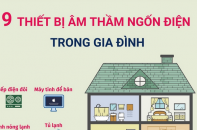 Điểm tên 9 thiết bị âm thầm ngốn điện trong gia đình