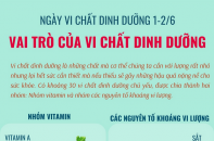 Vai trò của vi chất dinh dưỡng