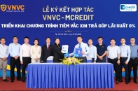 Mcredit hợp tác với VNVC cung cấp giải pháp tài chính tiêm vắc-xin trả góp không lãi suất