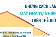 Những cách làm mát nhà tự nhiên trên thế giới