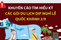 Khuyến cáo tìm hiểu kỹ các gói du lịch dịp nghỉ lễ Quốc khánh 2/9