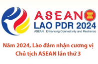 Lào đảm nhận cương vị Chủ tịch Hiệp hội Các quốc gia Đông Nam Á (ASEAN) năm 2024