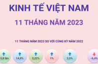 Kinh tế Việt Nam 11 tháng năm 2023 