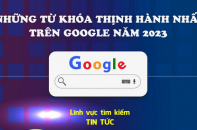 Những từ khóa thịnh hành nhất trên Google năm 2023