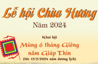Khai hội Chùa Hương Xuân Giáp Thìn 2024