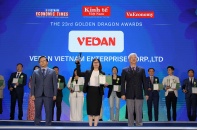 Vedan Việt Nam lần thứ ba được vinh danh tại giải thưởng Rồng Vàng