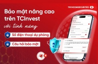 TCBS tăng cường bảo mật tài khoản và an toàn giao dịch 