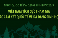 Việt Nam tích cực tham gia các cam kết quốc tế về đa dạng sinh học