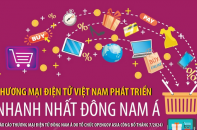 Thị trường thương mại điện tử Việt Nam đạt tốc độ tăng trưởng cao nhất thế giới