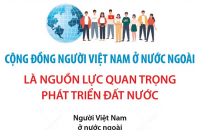 Cộng đồng người Việt Nam ở nước ngoài là nguồn lực quan trọng phát triển đất nước