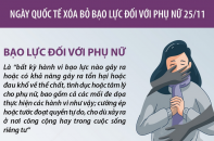 Ngày quốc tế xóa bỏ bạo lực đối với phụ nữ 25/11