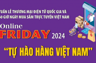 Online Friday 2024: Tự hào hàng Việt Nam