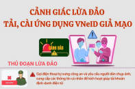 Cảnh giác lừa đảo tải, cài ứng dụng VNeID giả mạo