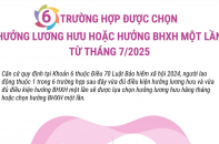 Sáu trường hợp người lao động được phép lựa chọn hưởng lương hưu hoặc hưởng BHXH một lần