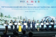 SASCO 9 năm liên tiếp giữ vững vị thế Top 10 Doanh nghiệp phát triển bền vững Việt Nam