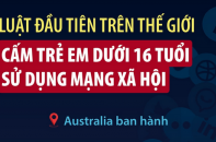 Australia ấn định thời điểm bắt đầu cấm trẻ em và thanh thiếu niên sử dụng mạng xã hội