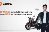 Yadea đạt doanh số 100 triệu sản phẩm trên toàn cầu, công bố đại sứ thương hiệu Vương Hạc Đệ