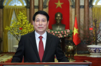 Lời chúc Tết Nguyên đán Ất Tỵ của Chủ tịch nước Lương Cường