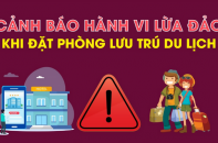 Cảnh báo hành vi lừa đảo khi đặt phòng lưu trú du lịch