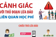 Cảnh giác với thủ đoạn lừa đảo liên quan đến hoàn tiền học phí
