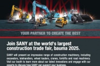 SANY tham gia triển lãm tại Bauma 2025