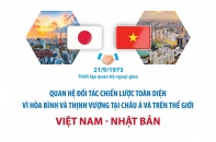 Quan hệ Đối tác chiến lược toàn diện vì hòa bình và thịnh vượng tại châu Á và trên thế giới Việt Nam - Nhật Bản