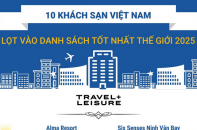 Điểm danh 10 khách sạn Việt Nam lọt vào danh sách tốt nhất thế giới