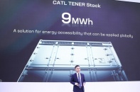 CATL ra mắt giải pháp hệ thống lưu trữ năng lượng TENER Stack 9 MWh