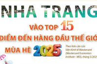 Nha Trang vào top 15 điểm đến hàng đầu thế giới mùa hè 2025