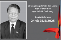 Lễ viếng, Lễ truy điệu, Lễ an táng đồng chí Trần Đức Lương