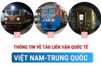 Thông tin về đoàn tàu khách liên vận quốc tế Việt Nam - Trung Quốc