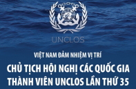 Việt Nam đảm nhiệm vị trí Chủ tịch Hội nghị các quốc gia thành viên UNCLOS