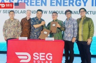 SEG Solar và PT ATW Modul Manufaktur ký thỏa thuận phân phối độc quyền pin mặt trời